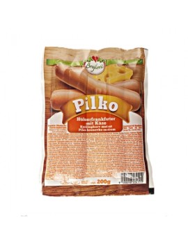 Pilko Hühnerfrankfurter mit Käse